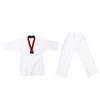 Taekwondo Outfit Cotton Taekwondo Training Uniform for Kickboxing Martial Arts Training Striped Model L