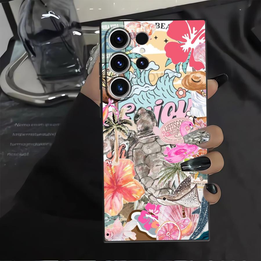 Funda Phone Cover Case for Samsung Galaxy S26 Ultra S21 FE S25 Plus S10 S9 S23 Note 20 8 9 10 S20 Ultra S24 Creative Pattern Art