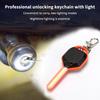 Portable Cob Led Keychain Flashlight Pocket Emergency Torch Backpack Light Mini Key Ring Flashlight Outdoor Camping Supplies