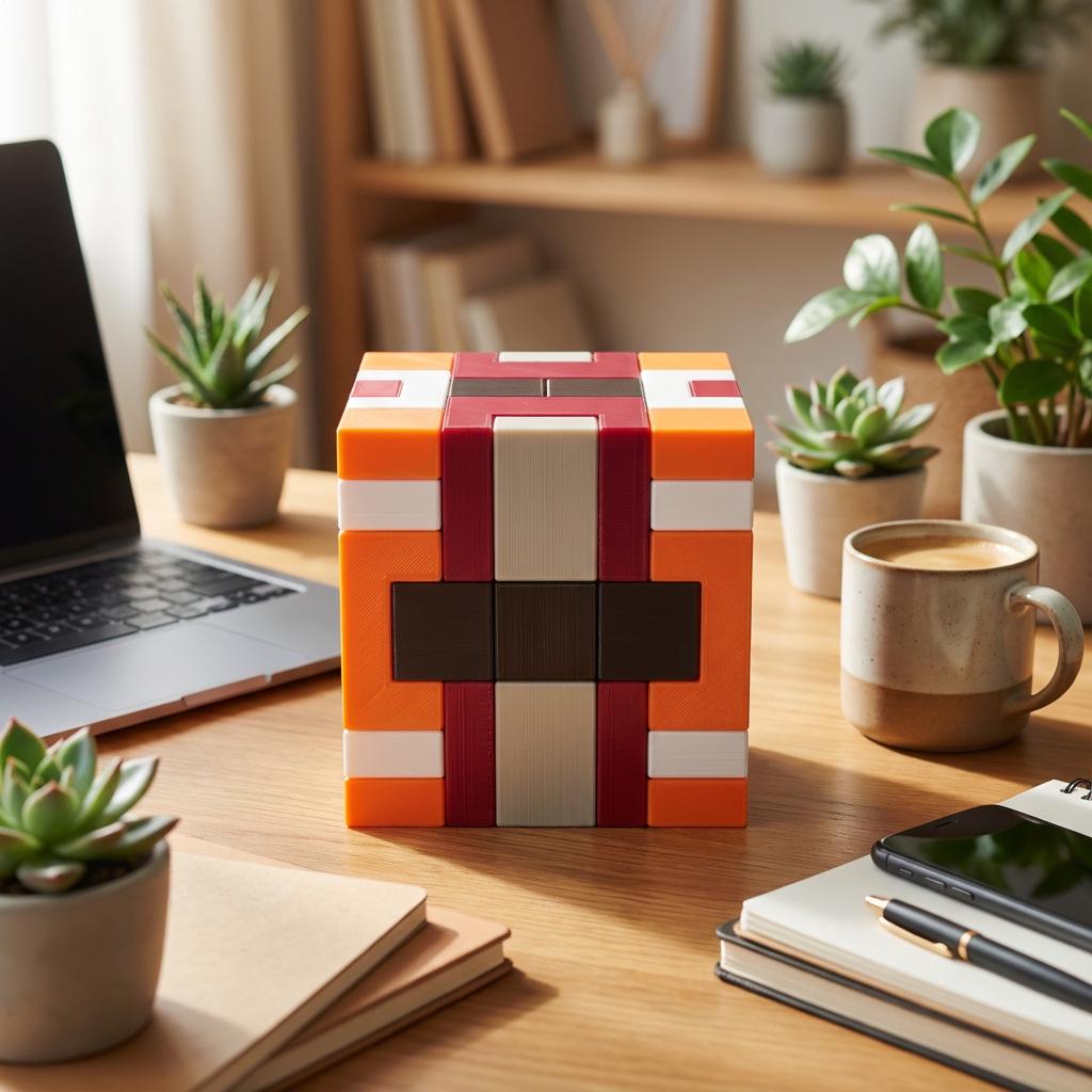 Adult High IQ Brain-Burn Puzzle Cube: Hell Level Slider Challenge & Stress Relief