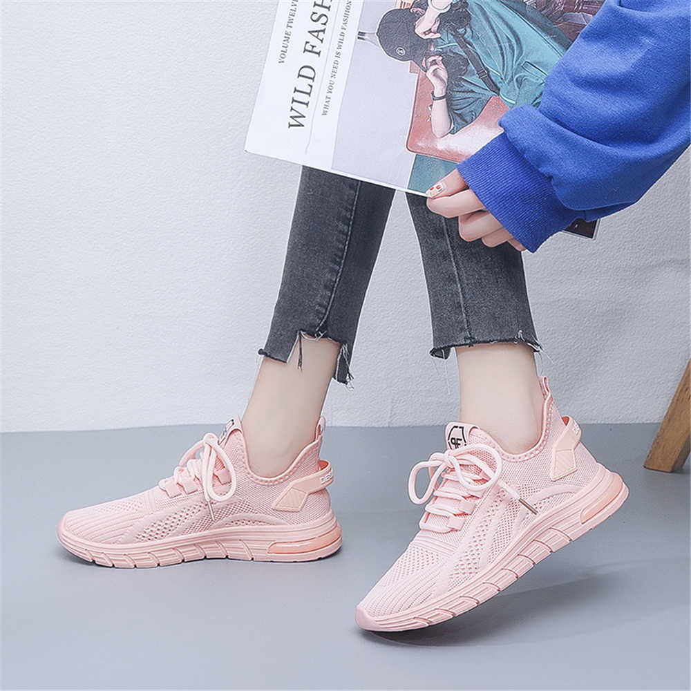 Fashion Large Dimensions Stocking Women's Autumn Sneakers Chunky Women Shoes Size 43 Boot Sport Tenks New Year's Low Prices Tenisse