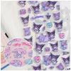 New Sanrio 3D Three-dimensional Cute Stickers Hello Kitty Kuromi Melody Decorative Cups Book Creative Rewards Bubble Stickers