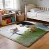 Floor Mat Soft Flannel Rug Non Slip Absorbent Mat for Bathroom Bedroom Home Decor Anime S Summer Hikaru Died