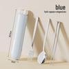 304L Stainless Steel Portable Cutlery Set with Bow Design