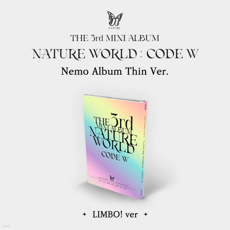 

NATURE - 3rd Mini Album : NATURE WORLD : CODE W [Nemo Album Thin ver.] [LIMBO ver.]