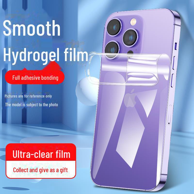 Apple 12/13/14 Pro Max/XR Hydrogel Explosion-Proof Full Screen Soft Film