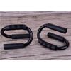 1Pair Push Up Bar S Shape Push Up Helper with Foam Handles for Home Gym Fitness Training Muscle Workout