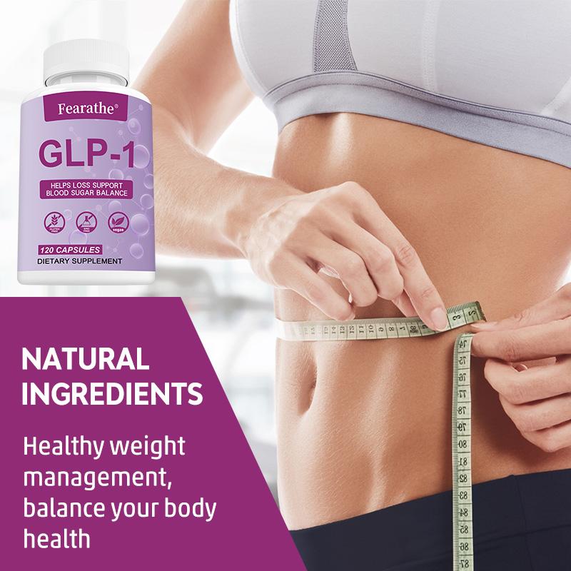 GLP-1 capsules containing berberine help with weight management and blood glucose balance improve metabolism120 vegetarian capsules