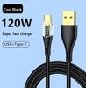 USB to Type-C [Black] 120W Super Fast Charging