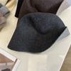 Double-sided Knitted Wool Bucket Hat Women's Autumn and Winter New Versatile Face Little Fisherman Hat