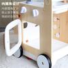Children's Wooden Simulation Multi-functional Kitchen Trolley Puzzle Play House Toys