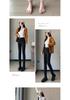 Women's Extra Thick Velvet-Lined Lambswool Leggings - High Waist, Stretchy, Warm Winter Outerwear