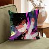 M-MOB PSYCHO 100 Cartoon Animation Pillow Covers Cartoon Sofa Decorative Home Double-sided Printing Short Plush Cute Cushion