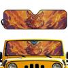 Creative Tiger Accordion-Style Off-Road Vehicle Sunshade Shield