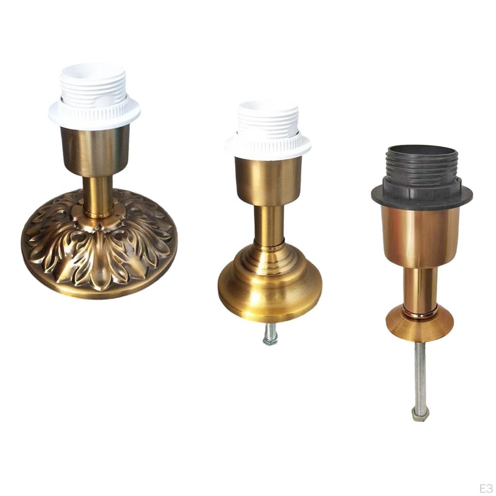 Desk Lamp Holder Fixed Base Easy to Install Direct Replaces Modified