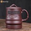 Qi Zhihua Handcrafted Zisha Tea Cup & Infuser Set