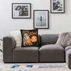 Team Punch Baby Affe Punch Kissenbezug Druck Polyester Kissenbezug Geschenk Kissenbezug Abdeckung Bett Quadratisch 45x45cm