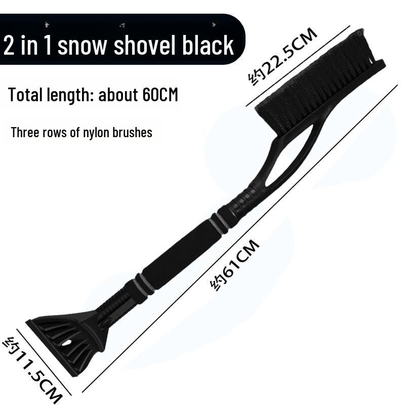 

Съемный инструмент для уборки снега с автомобиля: Лопата, скребок, щетка, антиобледенитель для зимы.