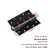 Single-Side Invisible Sizzle Lock Single-Side Lock For Interior Bedroom Background Door Secret Lock Hidden Black Door Handle