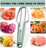 3-in-1 Watermelon Cutter Slicer Tool,Stainless Steel Watermelon Cutter Watermelon Popsicle Cutter Mold Watermelon Fork Fruit Cutter Tool for Kitchen