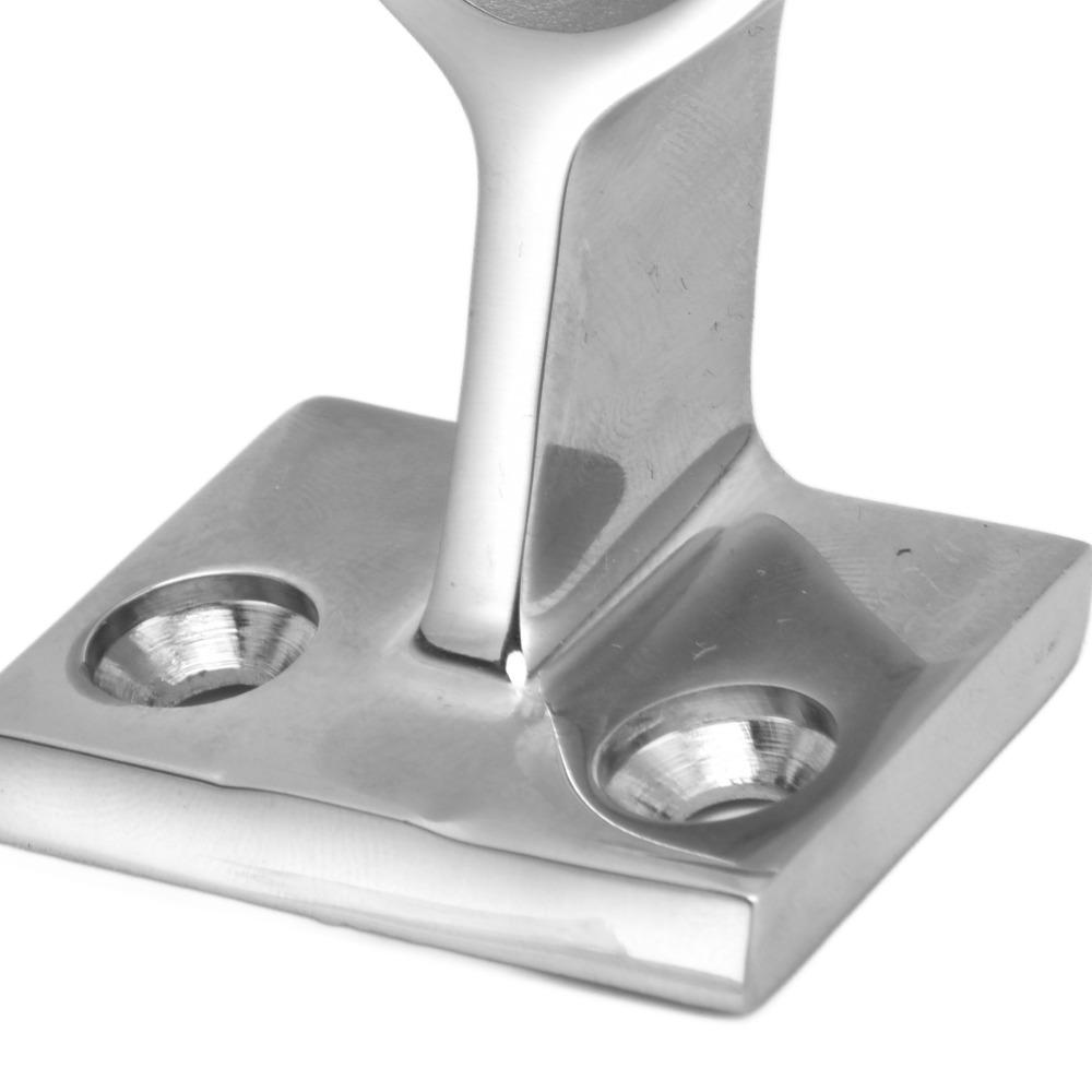 2 Pcs 1 Inch Boat Hand Rail Fitting Marine Stanchion Hardware for Marine Boat and Yacht