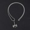 Personalized Vintage Viking Axe Men'S Titanium Steel Pendant, Necklace