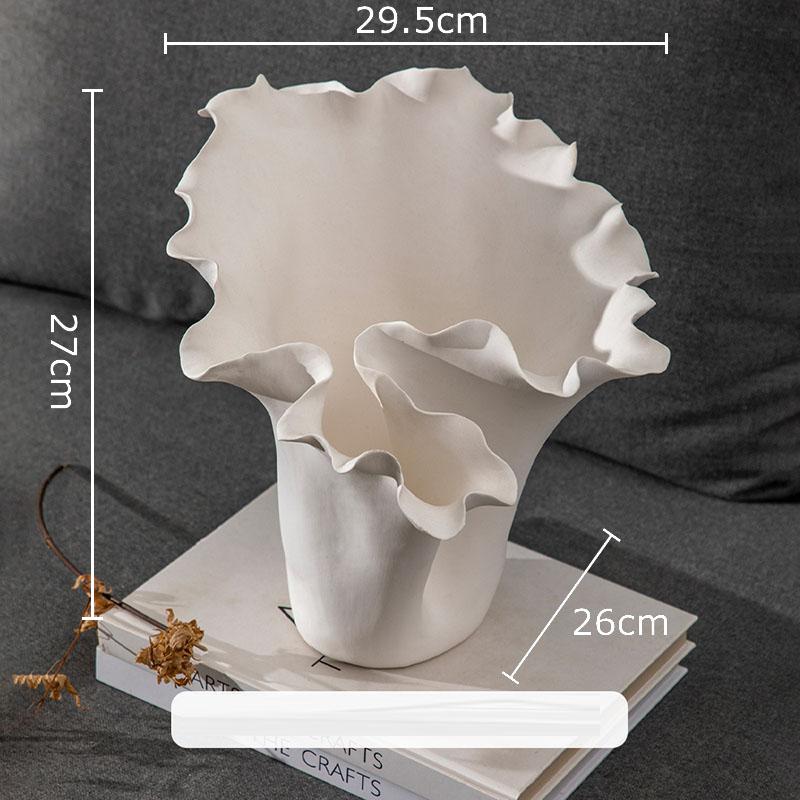 

Cave Stone Texture Ceramic Vase Plant Pot Table Decoration Ornaments Flower Arrangement Floral Vases Room Aesthetic Decor