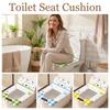Waterproof Backrest Toilet Seat Cartoon Puppy Pattern Toilet Seat Cover Toilet Mat  Bathroom Use
