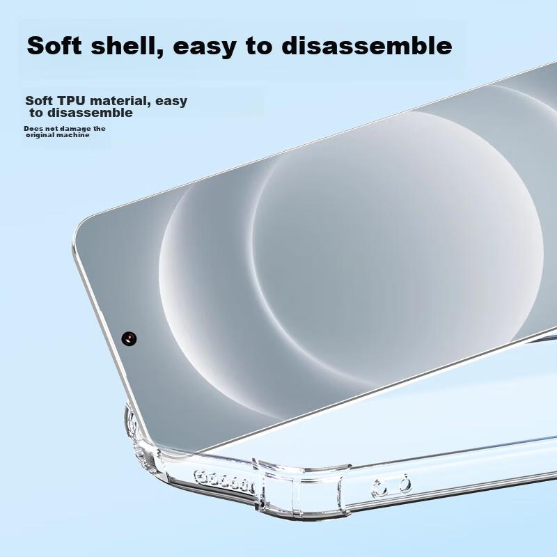 Phone Case for Xiaomi 14 Ultra, Case with Air Cushion Corners, Camera Protection, Fully Transparent Case, And Restored to Bare Phone Appearance