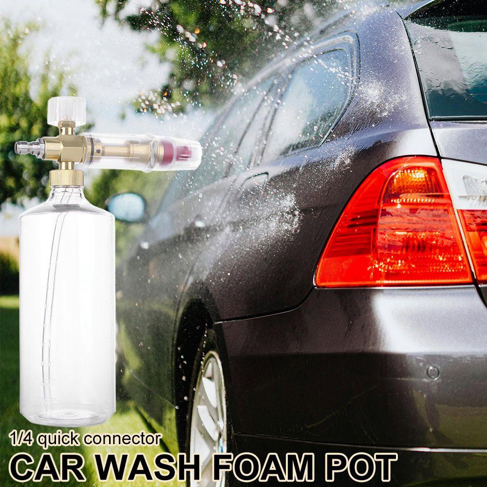 1L Snow Foam Lance Thick Handle Foamer Sprayer Car Washer Foam Generator  Car Cleaning Accessory