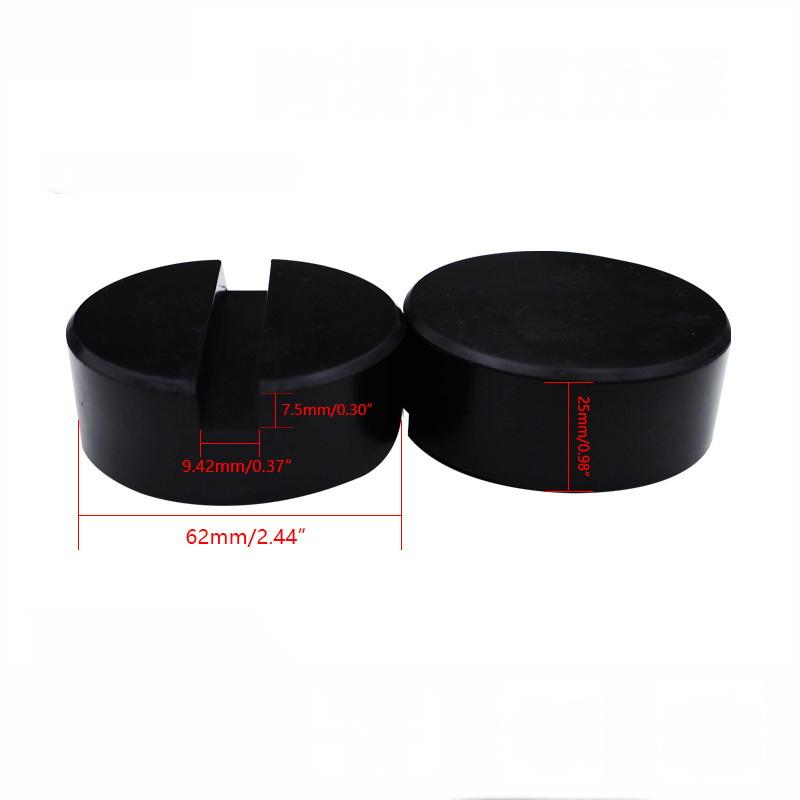 

1Pcs Wheel Dolly Slotted Floor Frame Rail Adapter Car Lift Jack Support Stand Rubber Pads Repair Tools For Subaru Fiat Volvo