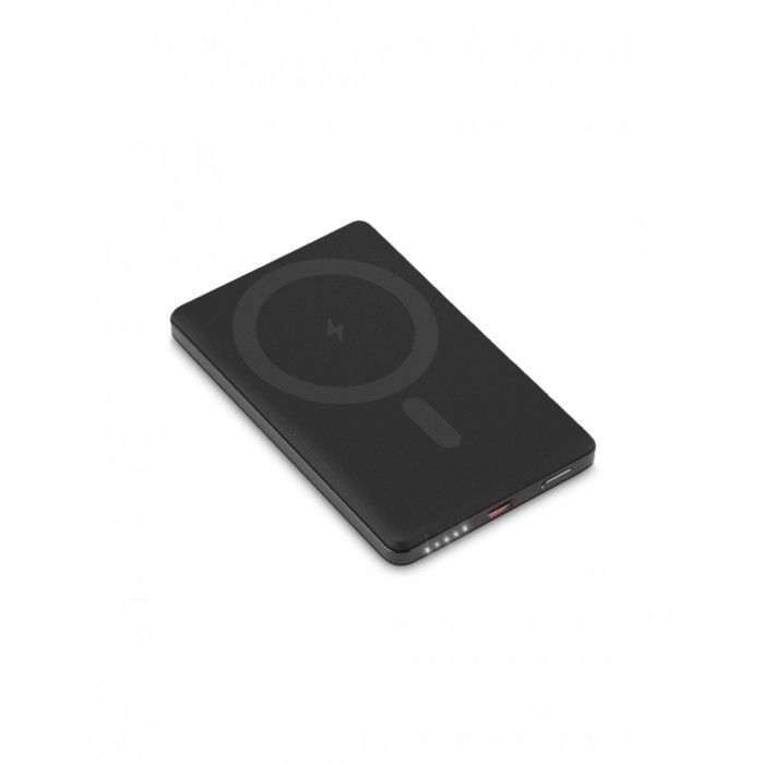 Powerbank - KSIX - BPB5000MAG01GR - 5000 mAh - Schnellladung 20 W - MagSafe-kompatibel