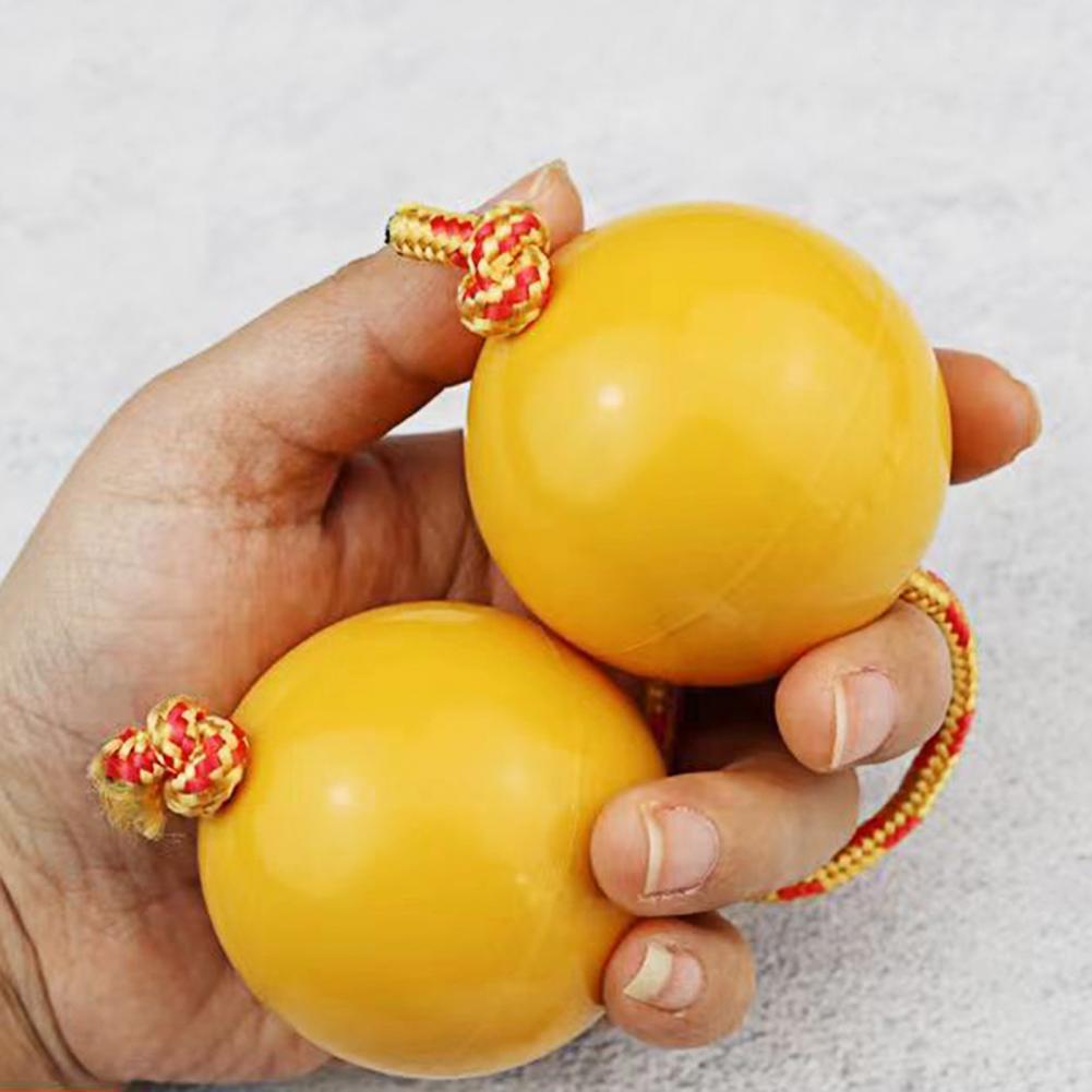 2 Pair Asalato Rhythmic Ball Hand Percussion Instruments Rattle Asalato Shaker for Adults And Teenagers
