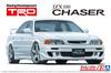 Aoshima Bunka Kyozai The Tuned Car Series 47 TRD JZX100 Chaser 1998 Toyota Plastic Model Kit 1/24 No.
