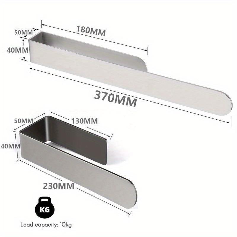 Samoprzylepny uchwyt na ręczniki Gospodarstwo domowe Przyklejany do ściany Drążek na ręczniki do rąk do łazienki
