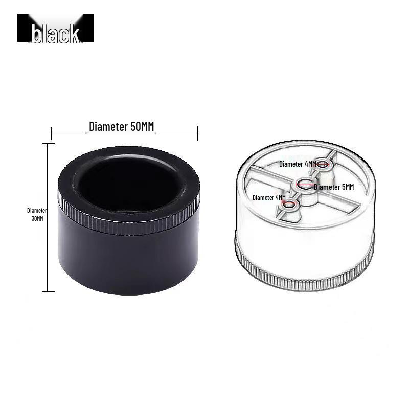 Adjustable Round Plastic Cabinet & Bed Support Legs