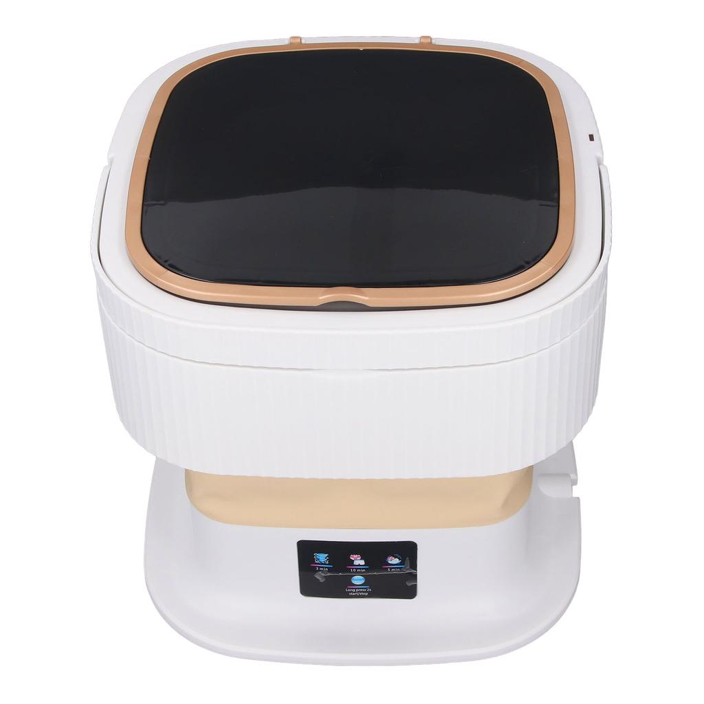 Portable Washing Machine 11.5L Large Capacity 3 Timer Modes Mini Foldable Washer with Drain Hose
