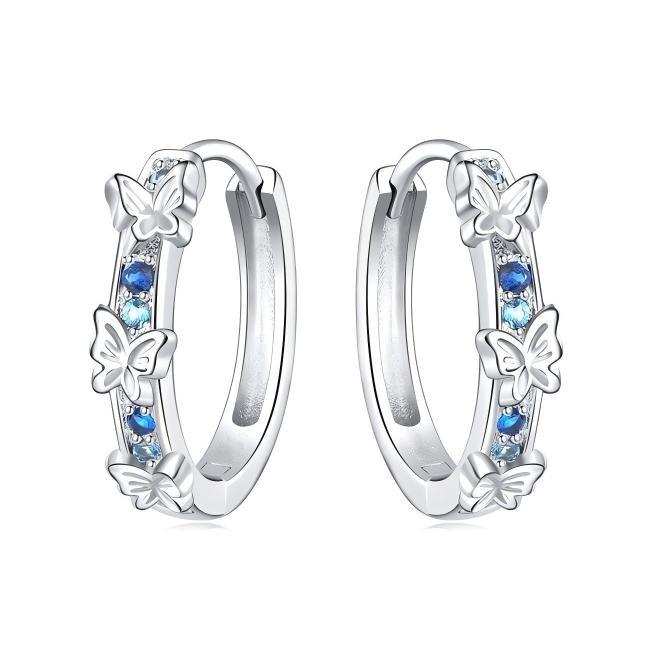 Elegant Insect Earrings For Women Butterfly Dragonfly Ladybug Hoops Sophisticated Dangle Ear Jewelry
