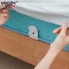 4pcs Bed Sheet Fixing Clip Bed Cover Fastener Quilt Sheet Straps Holder Clips Invisible Non-slip Fixing Device Bedsheet Grippers
