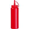 Dispenser Container for Cold Sauces 02l Red Hendi 558010
