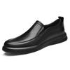 High Quality Genuine Leather Loafers Handmade Driving Footwear Slip on Male Casual Business Flats Outdoor Soft Soled  Sneakers