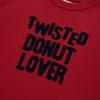 KIRSH Cherry Holiday Wording Knit [Red]