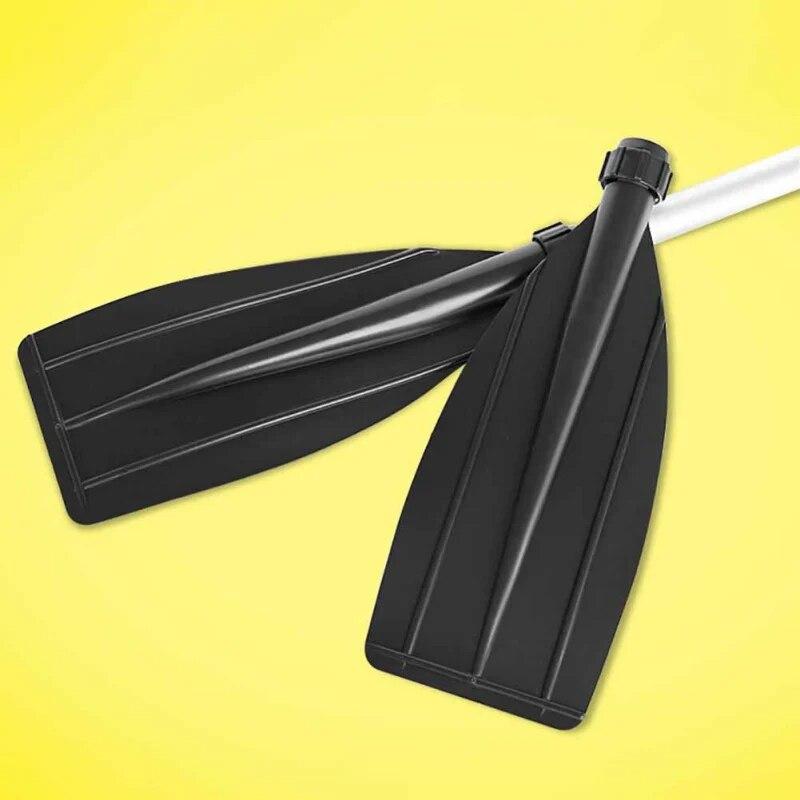 Durable Lightweight Boat Paddle Blade Leaf Oar Replacement Accessories Black