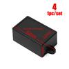 1/2pcs Waterproof Black Housing Instrument Case ABS Plastic Project Box Storage Case Enclosure Boxes Electronic Supplies