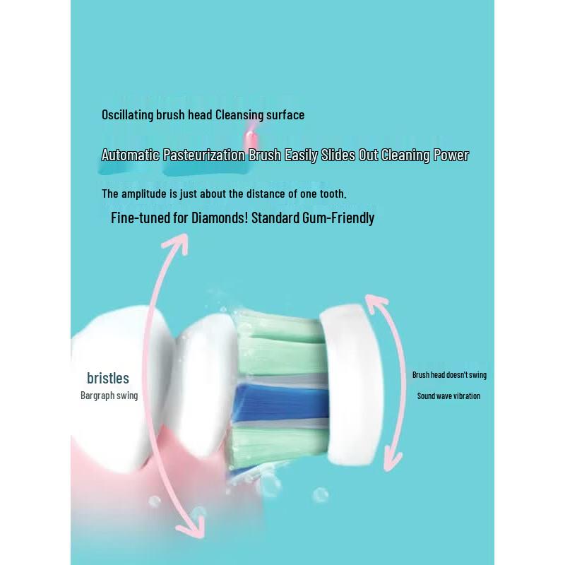 Philips DiamondClean 3 Series Sonic Electric Toothbrush - Lily Limited Edition CN plug (adapter included)