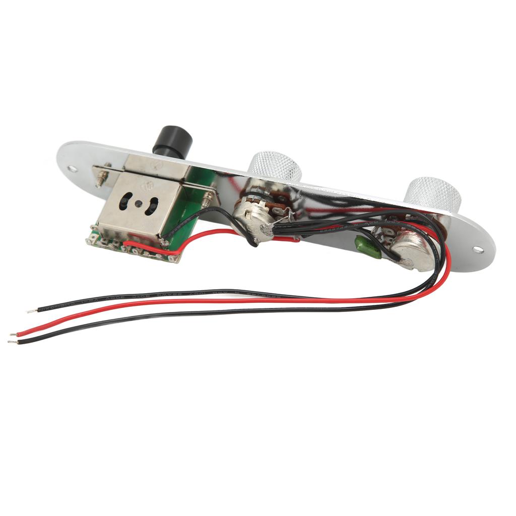 Electric Guitar Control Plate Low Noise Metal Instrument Accessory for Replacement