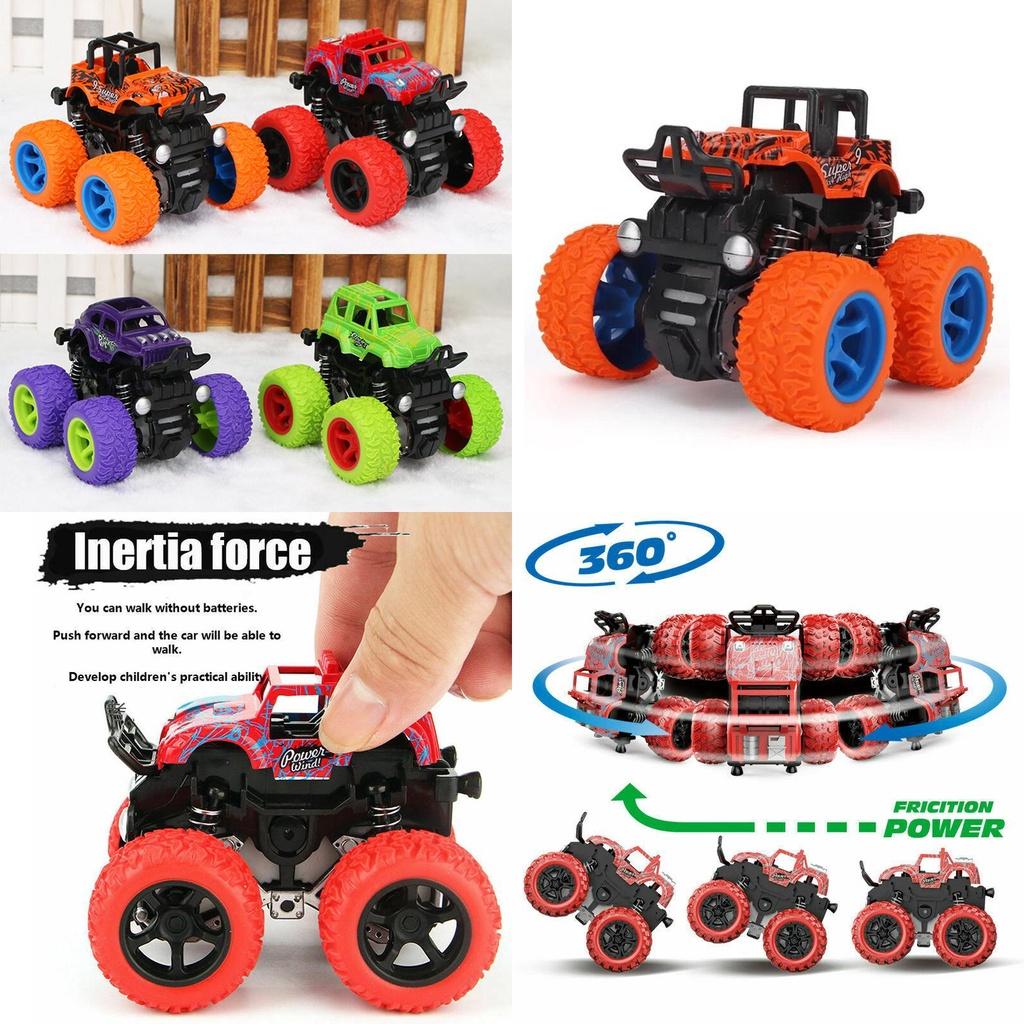 High-quality Inertia Car Off-road Vehicle With Crack Wheel For Kids Fun And Learning