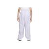Nike Knit Sports Pants Sportswear Classics Solid Color Tapered Mid Waist Drawstring Light Purple Kids Pants FB1269-536