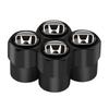 4pcs Car Wheel Tires Valves Tyre Stem Caps for Honda Type R Type S VTEC DOHC Modulo Vezel Legend Si RR Insight  Spirior Hrv Jazz