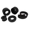 Belt Drive Pulley Kit Anti Slip PCE415.1008 Replacement for Ford Small Block Engine 318 340 360 Black